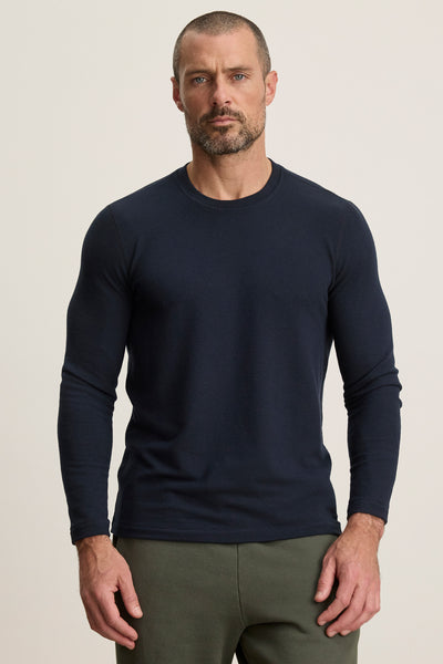 Velvet Men’s Becker02 Cozy Jersey L/S Top - Postman