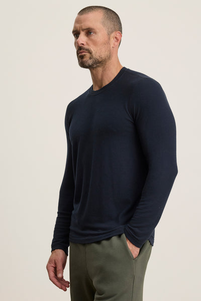Velvet Men’s Becker02 Cozy Jersey L/S Top - Postman