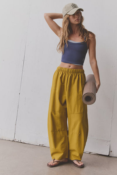Free People Movement Game Day Pant in Dried Palm