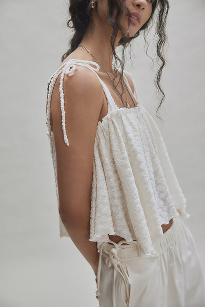 Free People Briana Tank in Sugar Swizzle