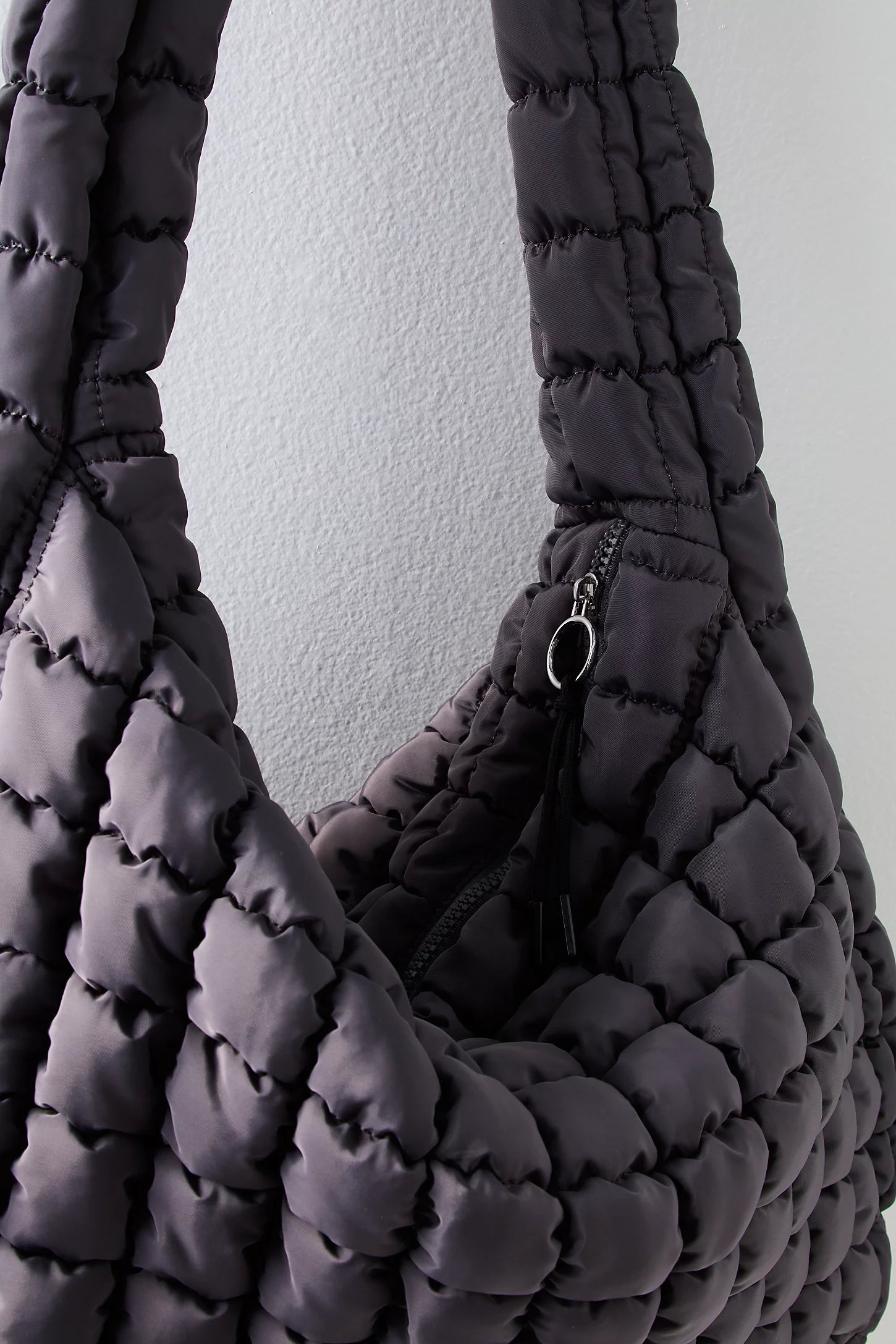 Free People Movement Quilted Carryall Bag in Black