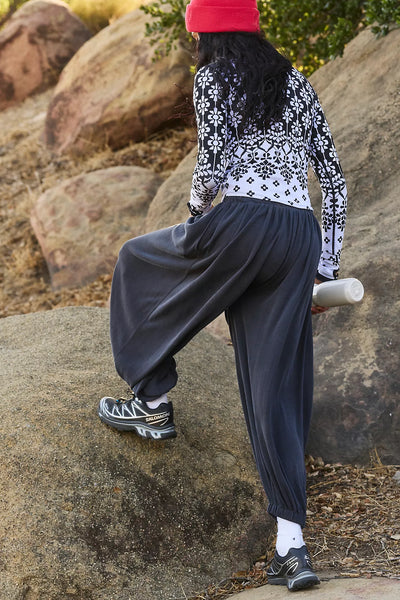Free People Movement Momentum Balloon Pant in Black