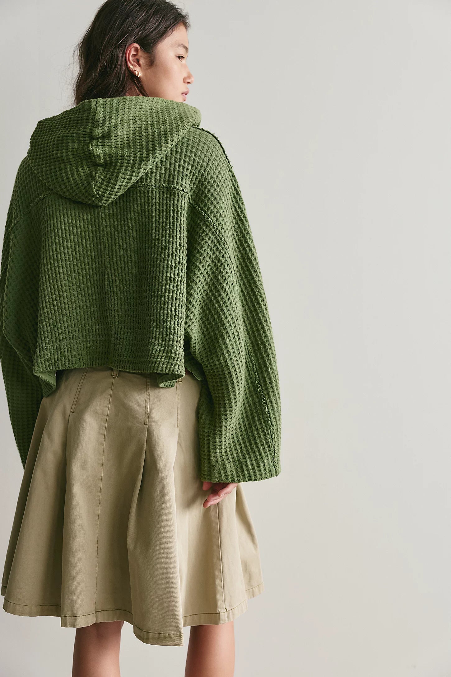 Free People Lolli Swing Cardi in Poisonous