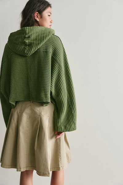 Free People Lolli Swing Cardi in Poisonous
