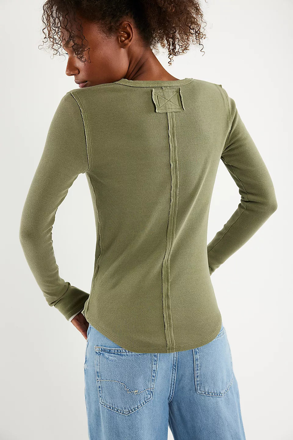 Free People Jamie Henley in Olive