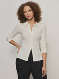 Sanctuary Dreamer Button Up Shirt in Chalk