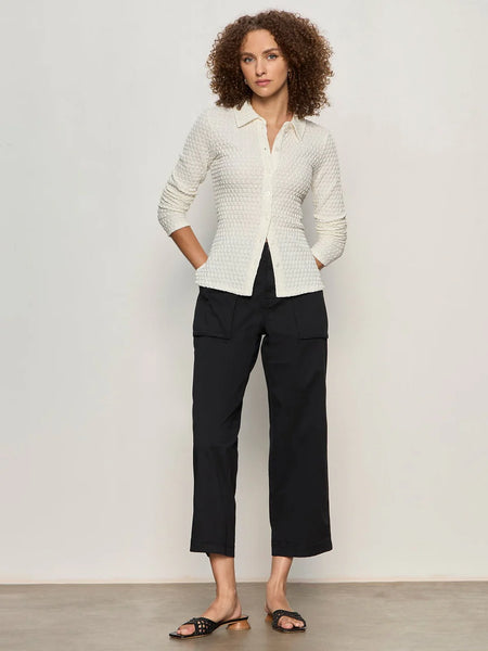 Sanctuary Dreamer Button Up Shirt in Chalk