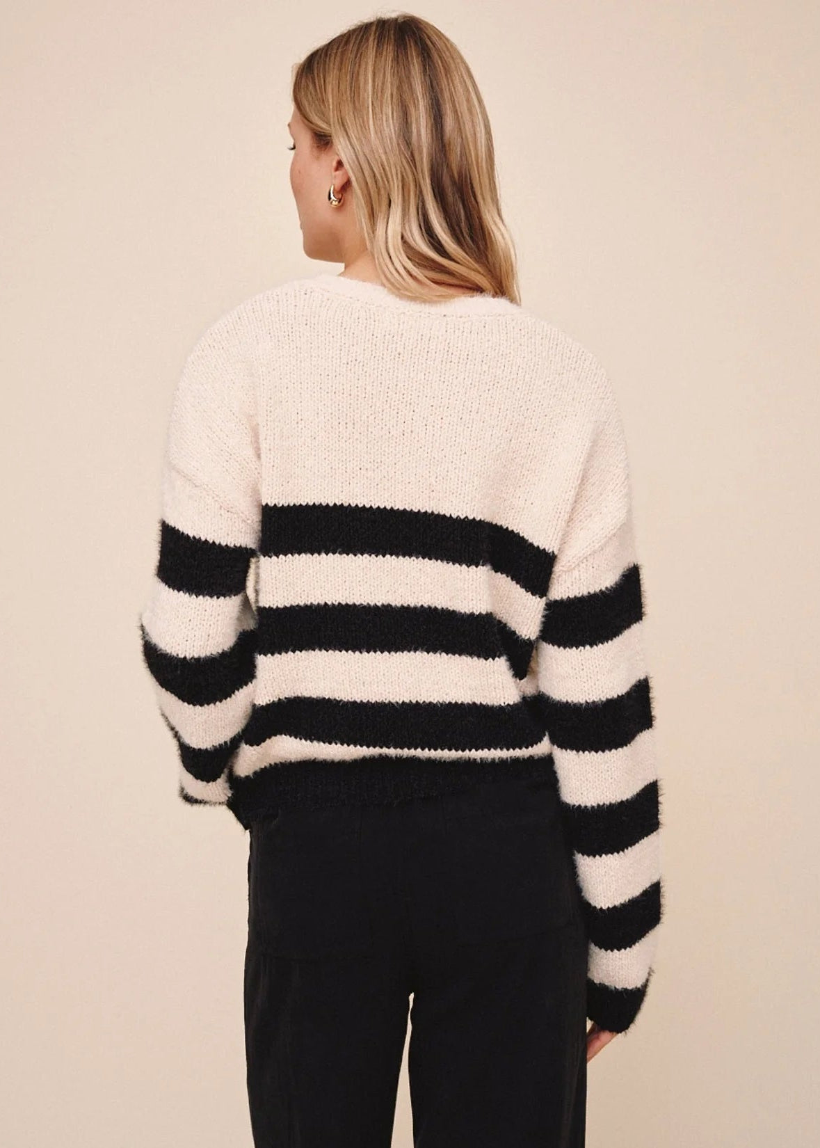 Bella Dahl Drop Shoulder Sweater in Clay Stone