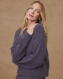 Bella Dahl Drop Shoulder Sweater - Galaxy Smoke