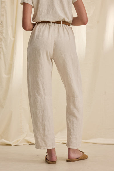 Velvet Taylor07 Heavy Linen Pant in Bisque