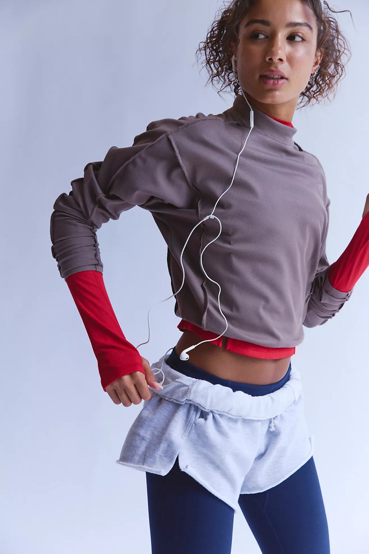 Free People Movement Love To Move LS Top in Sandstorm