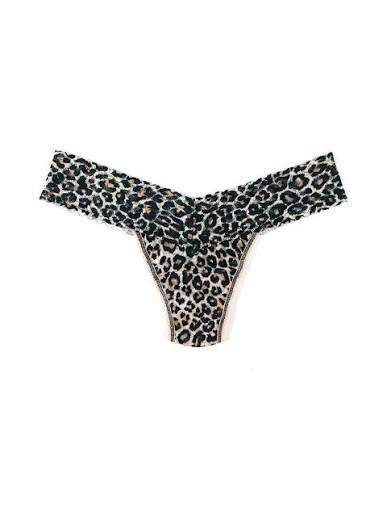 hanky panky low rise thong in Classic Leopard