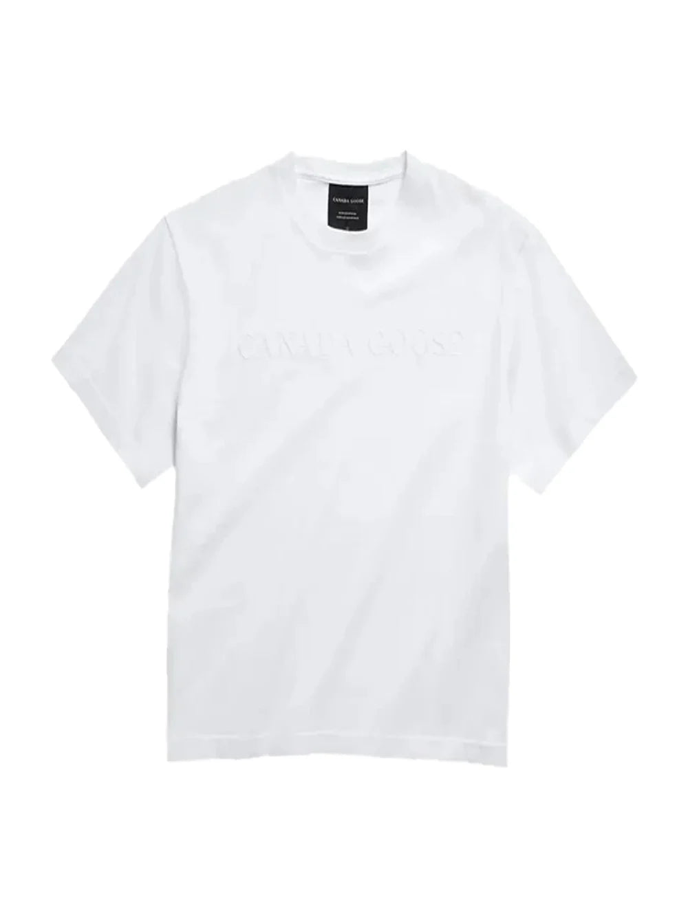 Canada Goose Men's Vantage T-Shirt Big Embroidery - Optic White