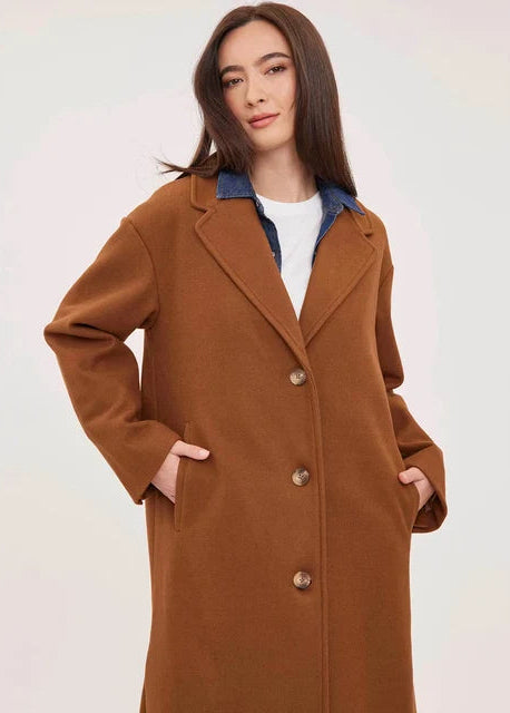 Gentle Fawn Agatha Coat in Camel