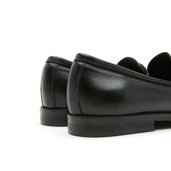 Sister Soeur Maren Leather Loafer in Black