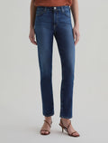 AG Mari Hi Rise Slim Straight in Poetic