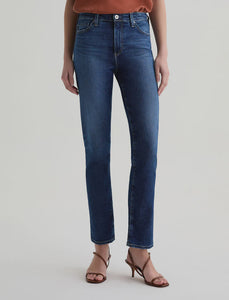 AG Mari Hi Rise Slim Straight in Poetic