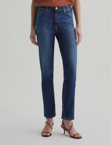 AG Mari Hi Rise Slim Straight in Poetic