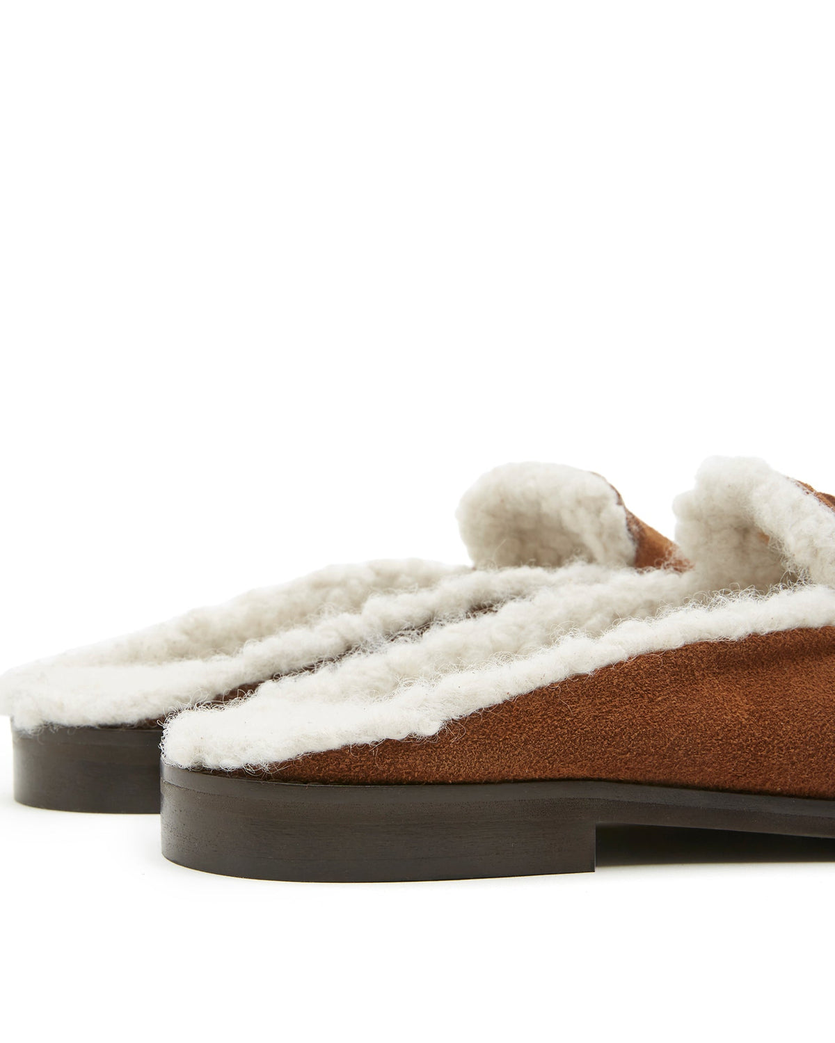 Sister Soeur Max Lined Slip on Loafer in Tan Suede