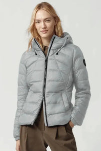 Canada Goose Women's Abbott Hoody Black Label - Moonstone Grey