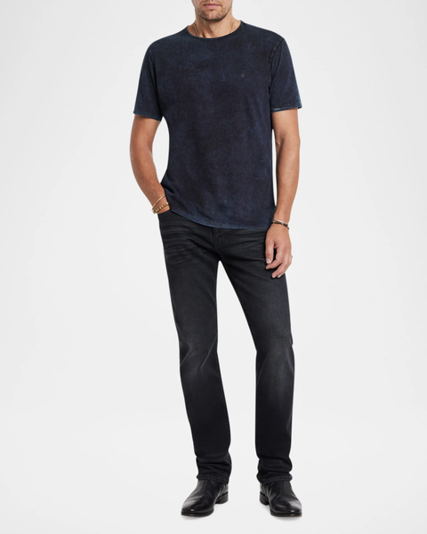 John Varvatos GOULD SS Crew - Oiled Blue