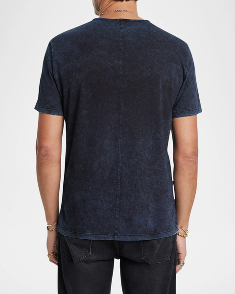 John Varvatos GOULD SS Crew - Oiled Blue