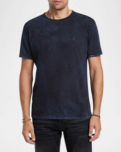 John Varvatos GOULD SS Crew - Oiled Blue