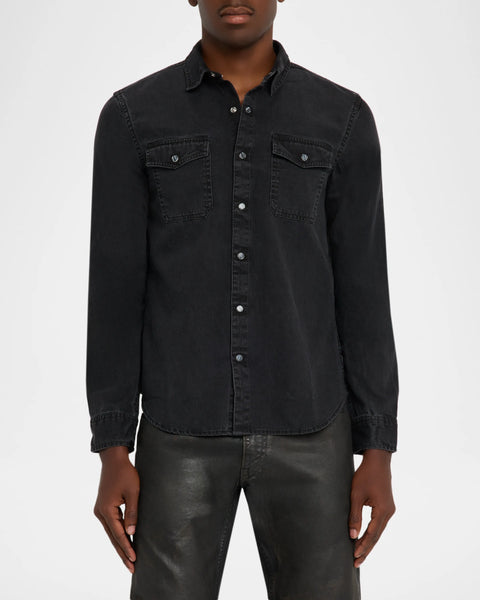 John Varvatos Otto Shirt - Black