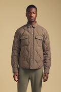 Velvet Men's Danilo Quilted Snap Front Jacket in Dusk
