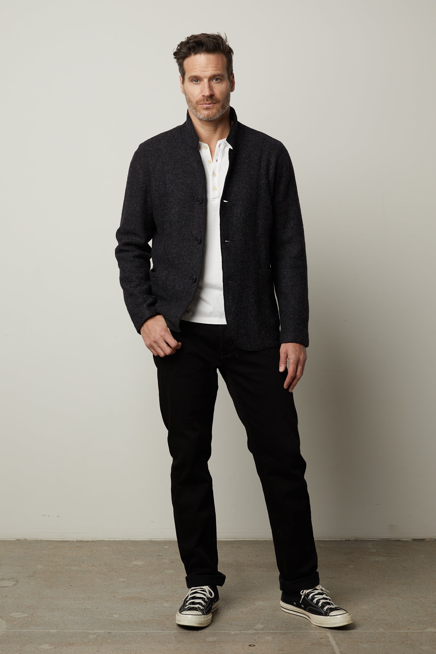 Velvet Men's BOWEN Jacket - Charcoal