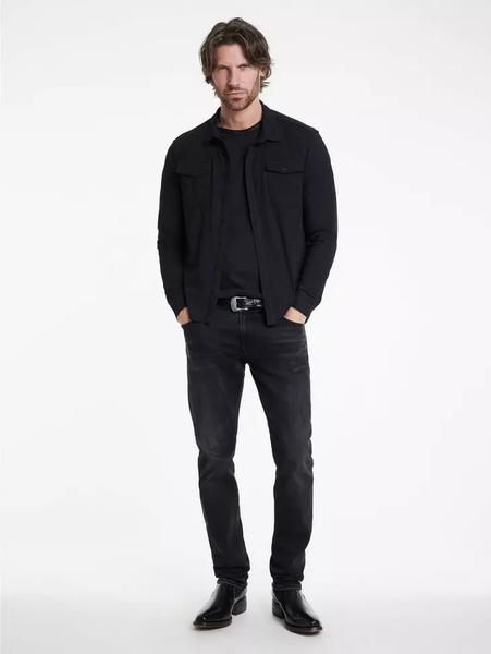 John Varvatos ABUJA WESTERN SHIRT - Black