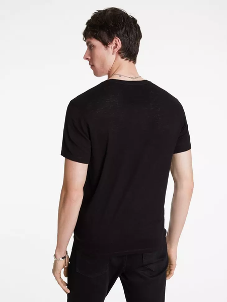 John Varvatos OIL SKULL Tee - Black