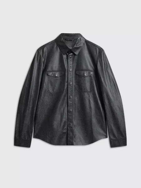 John Varvatos TRAVIS Shirt Jacket - Black