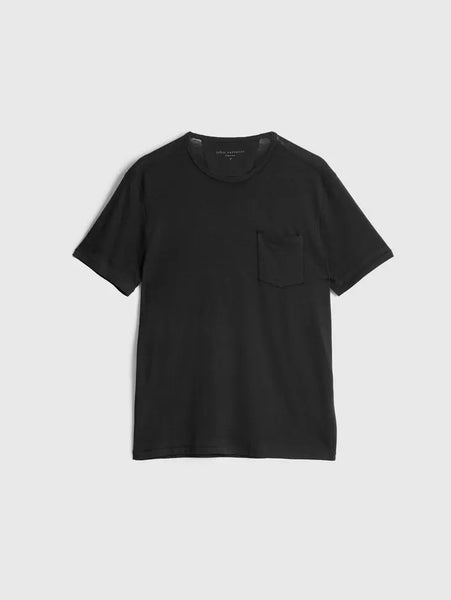 John Varvatos BOND Burnout Crew - Black