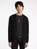 John Varvatos IHSAN Full Zip Hoodie - Black