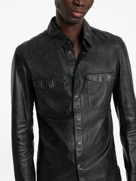 John Varvatos TRAVIS Shirt Jacket - Black