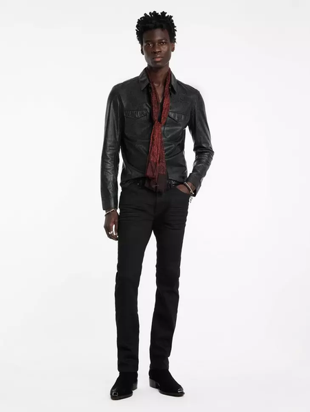 John Varvatos TRAVIS Shirt Jacket - Black