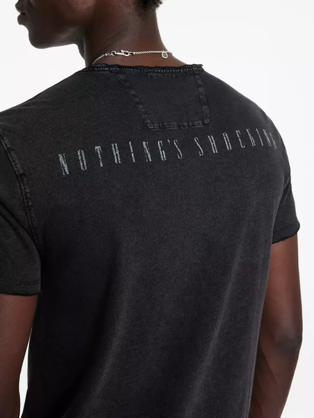 John Varvatos NOTHING'S SHOCKING Tee - Black