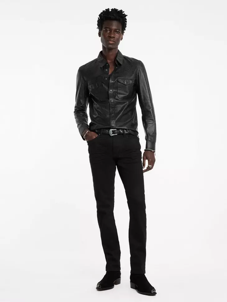 John Varvatos TRAVIS Shirt Jacket - Black