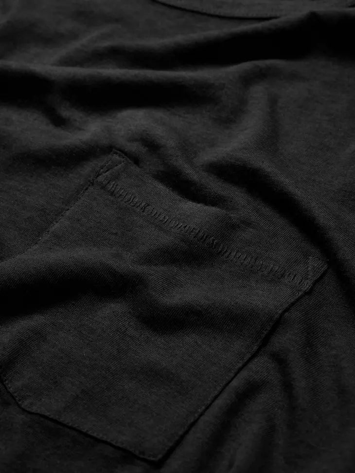 John Varvatos BOND Burnout Crew - Black