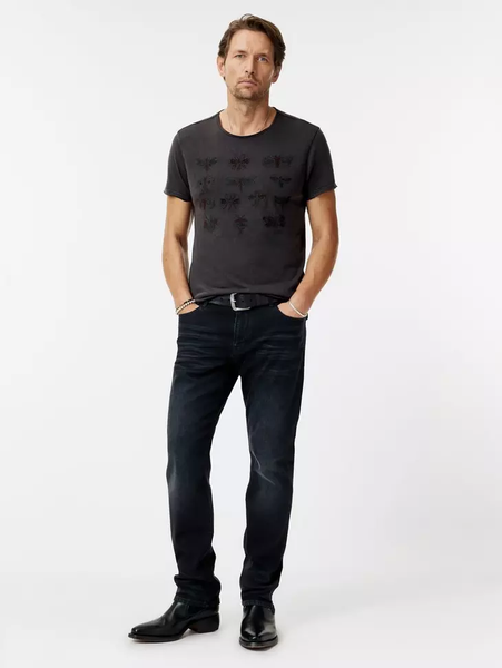 John Varvatos INSECT EYES Tee - Charcoal