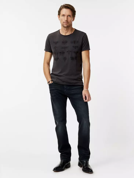 John Varvatos INSECT EYES Tee - Charcoal