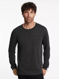 John Varvatos KARL Crew - Charcoal Heather