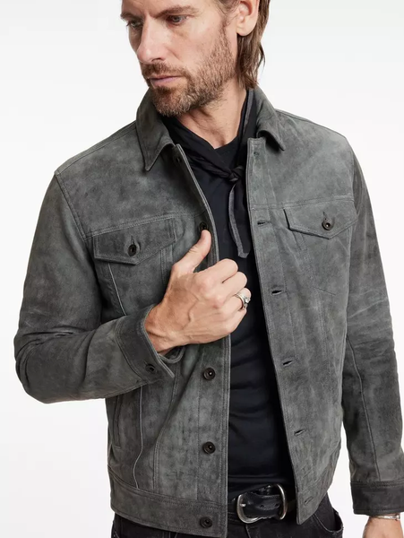 John Varvatos Andrew Trucker - Seal Grey