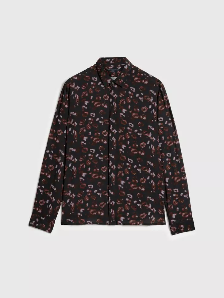 John Varvatos RODNEY Shirt - Carbon Grey