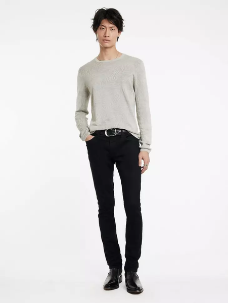 John Varvatos MERCER Crew  - Silver Heather