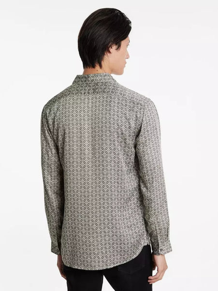 John Varvatos RODNEY Shirt - Snow Heather