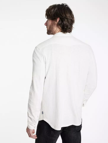 John Varvatos Arvon Western Shirt - White