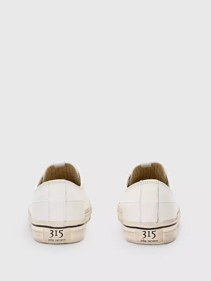 John Varvatos Vulc Laceless Low Top - White