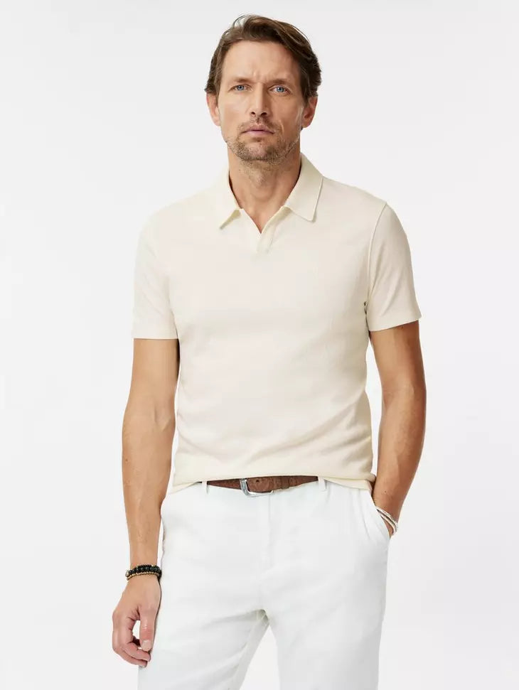 John Varvatos HAGUE Polo - Natural